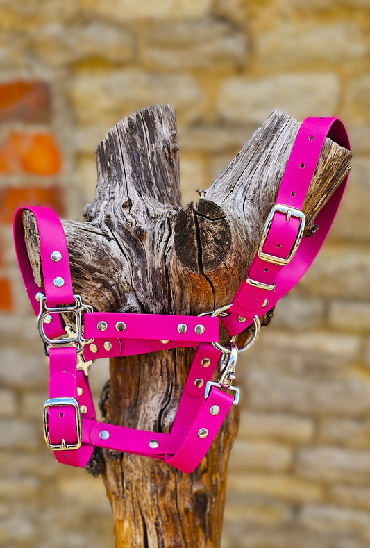 Magenta - Classic BioThane® waterproof Horse Halter