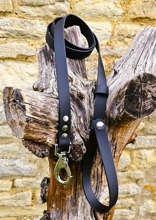 Black - Waterproof BioThane® Break-Away Lead Line