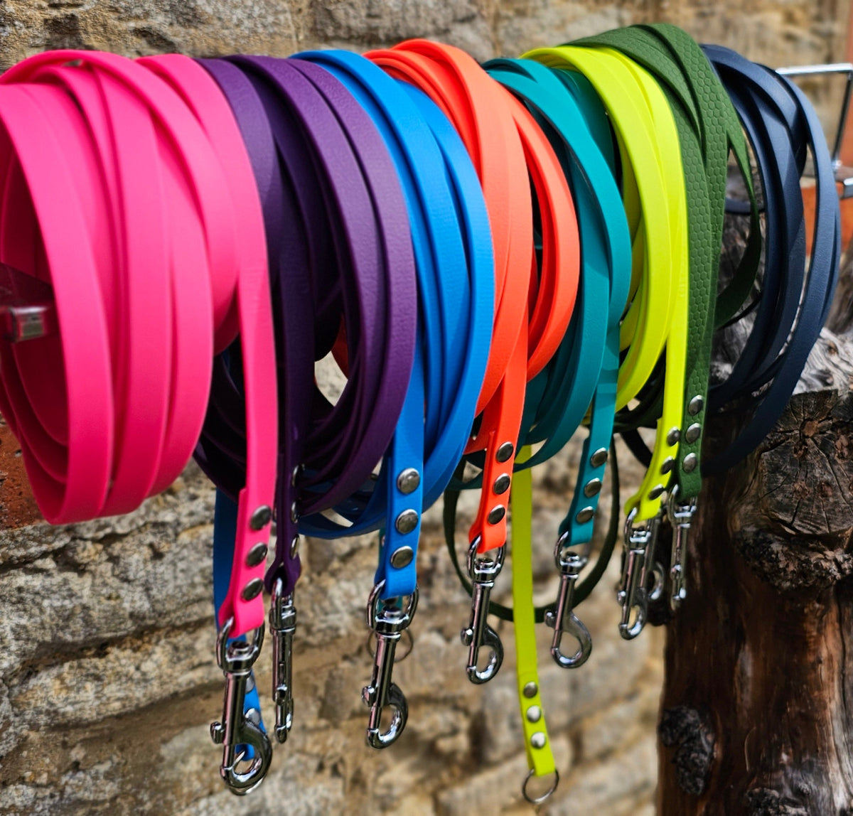 Biothane Coated Rope Waterproof BioThane & Premium Rope Neck Rope Collection – Trinkety Equine