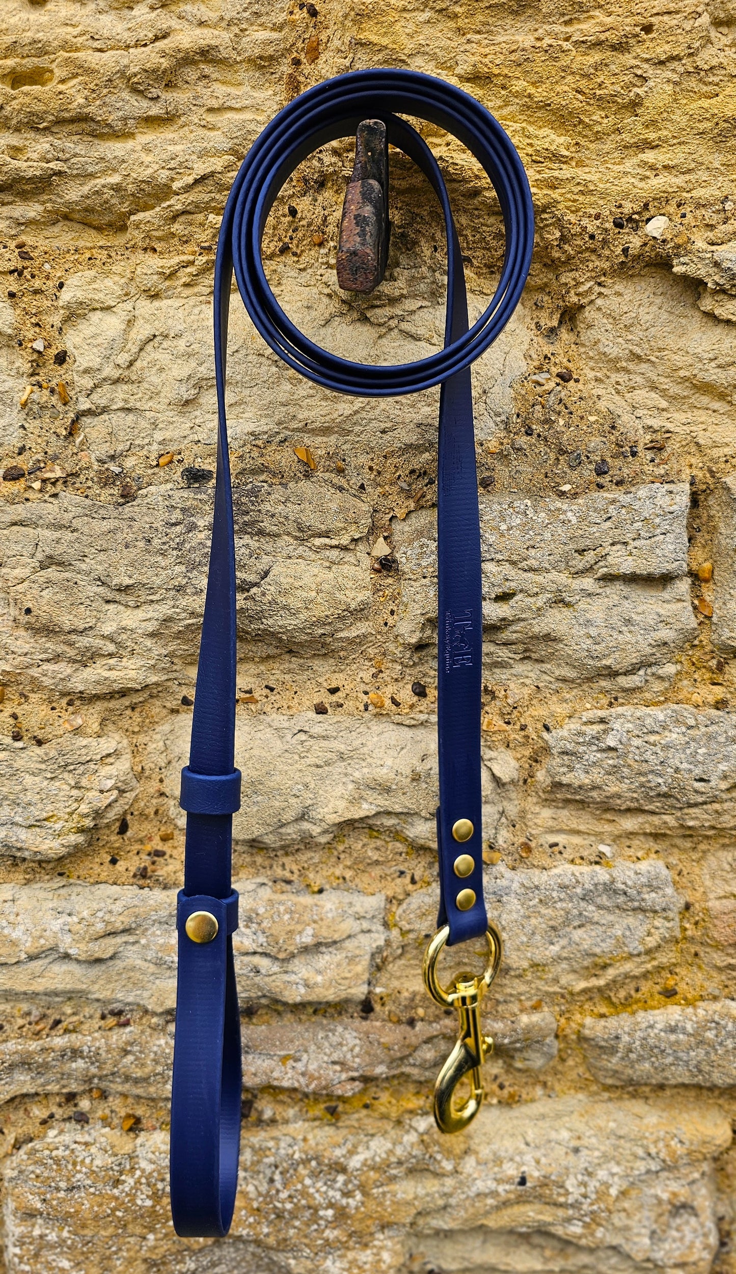 Navy - Waterproof BioThane® Break-Away Lead Line