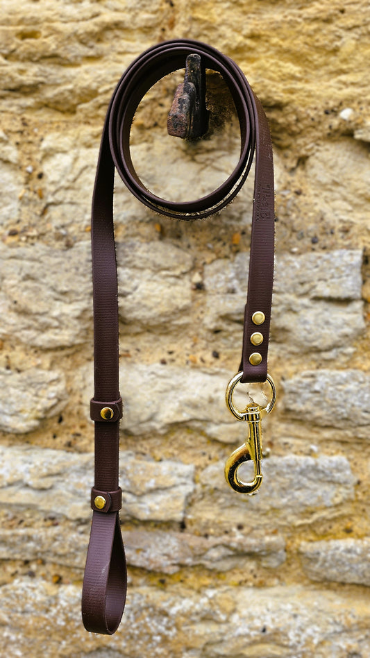 Dark Brown - Waterproof BioThane® Break-Away Lead Line