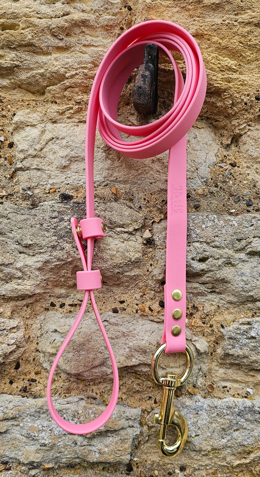 Baby Pink - Waterproof BioThane® Break-Away Lead Line