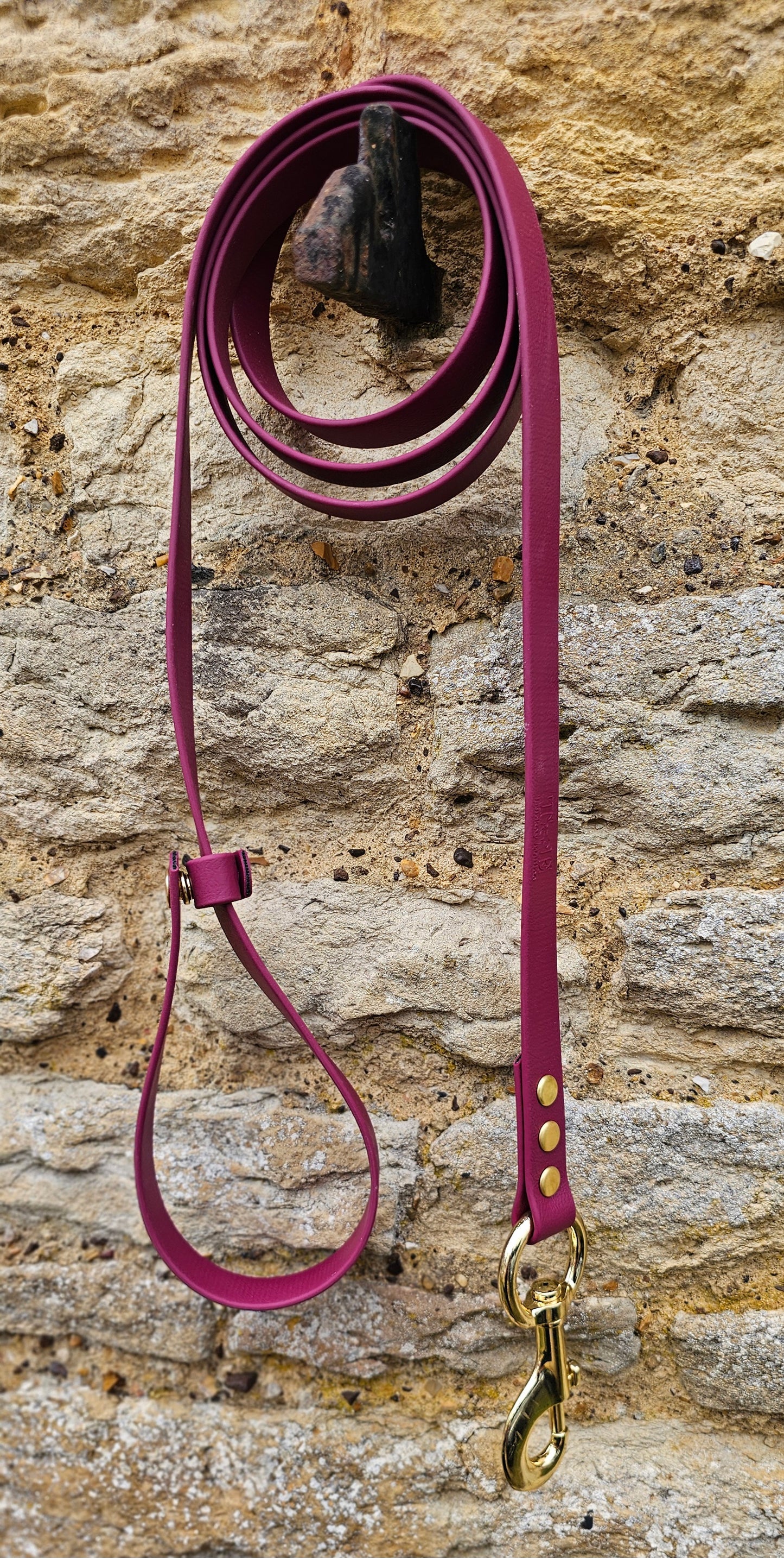 Burgundy - Waterproof BioThane® Break-Away Lead Line