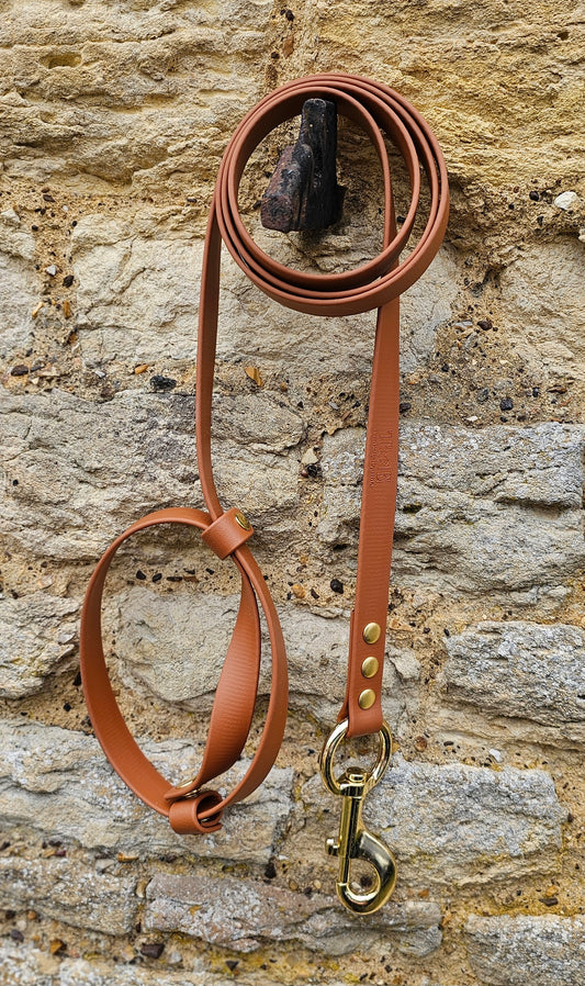 Tan - Waterproof BioThane® Break-Away Lead Line