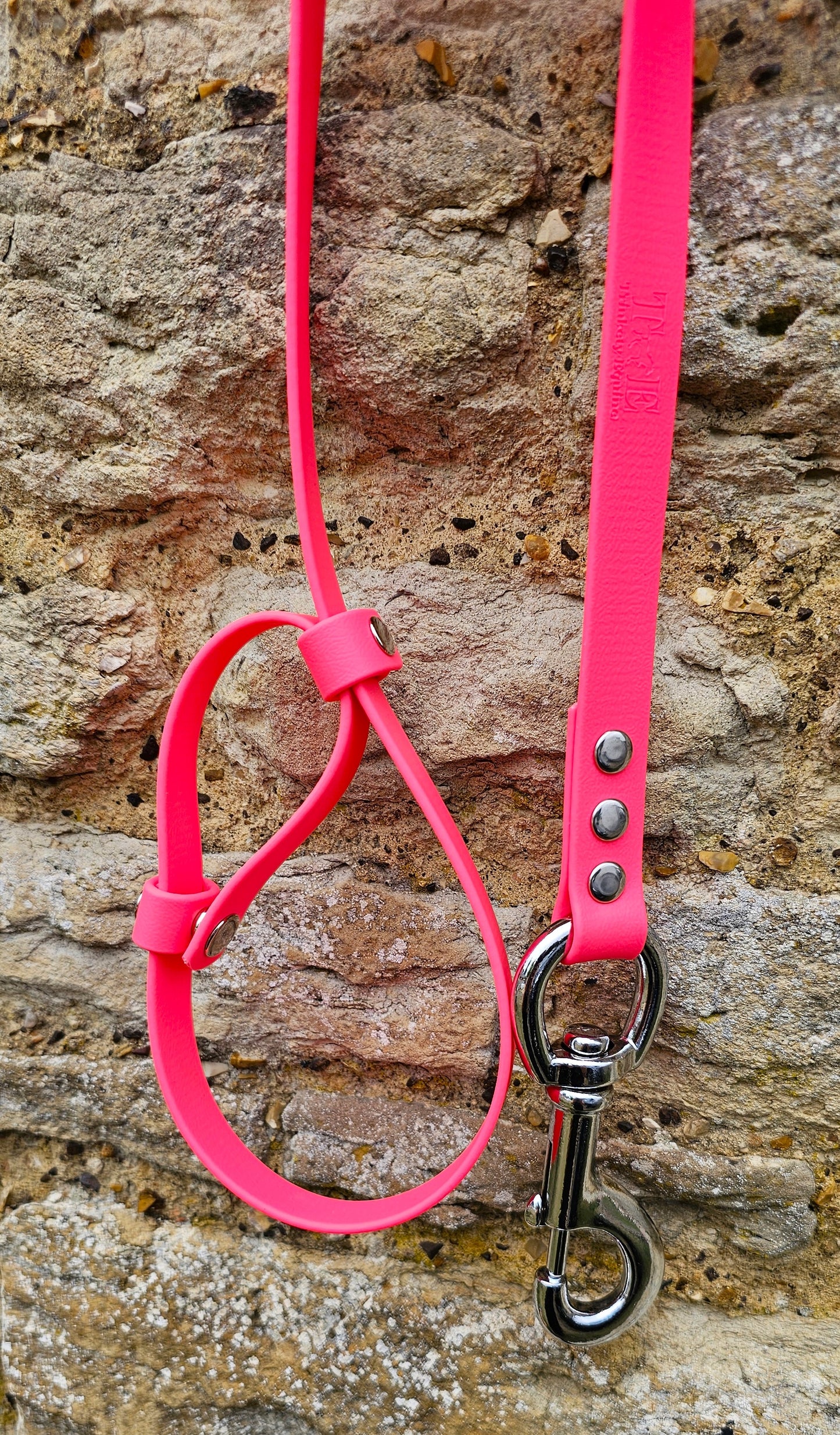Neon Pink - Waterproof BioThane® Break-Away Lead Line