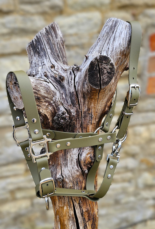Olive - Classic BioThane® waterproof Horse Halter