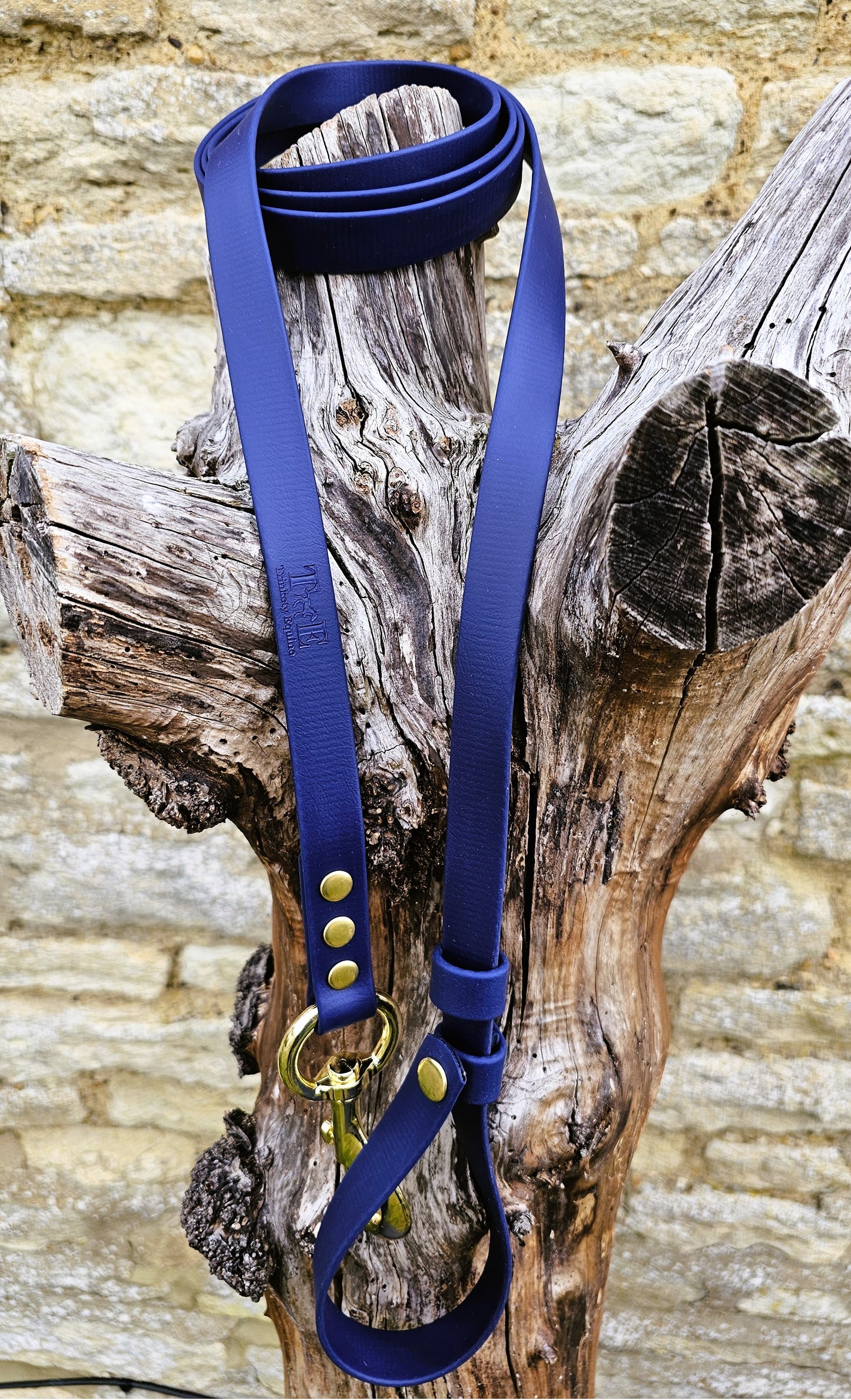 Navy - Waterproof BioThane® Break-Away Lead Line