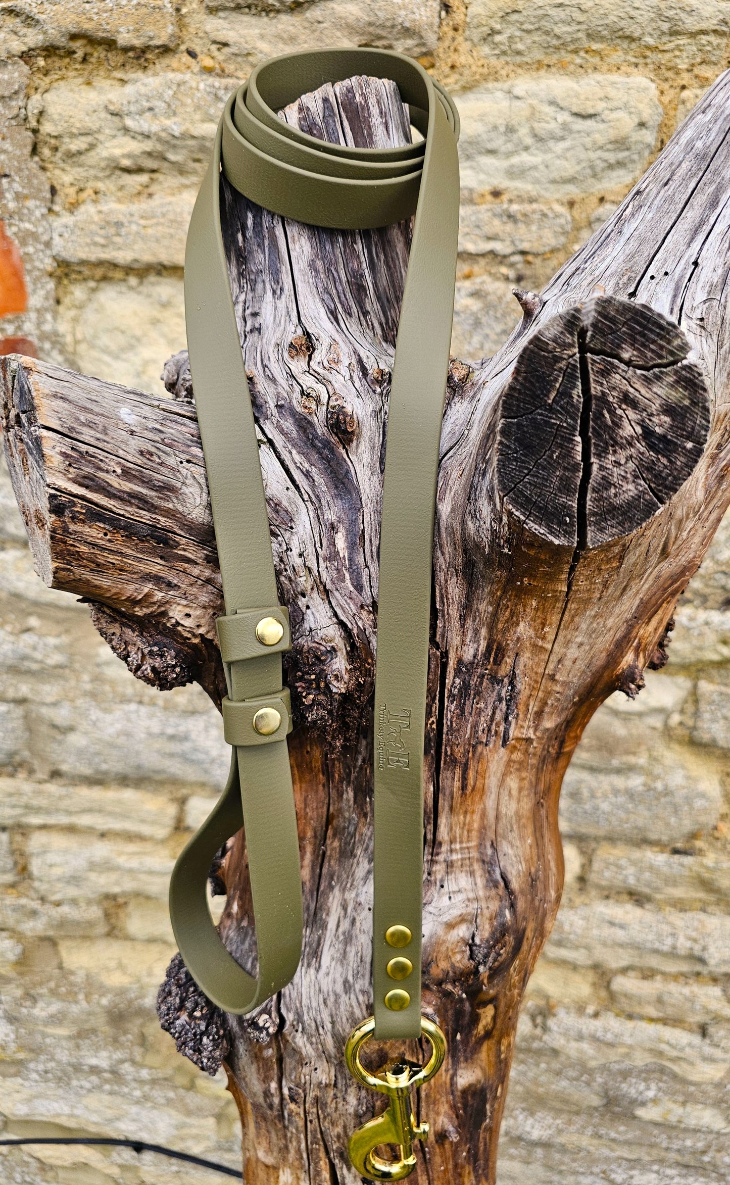 Olive - Waterproof BioThane® Break-Away Lead Line