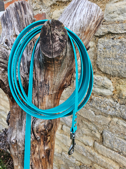Teal - Premium Waterproof BioThane® Horse Lunge Lines