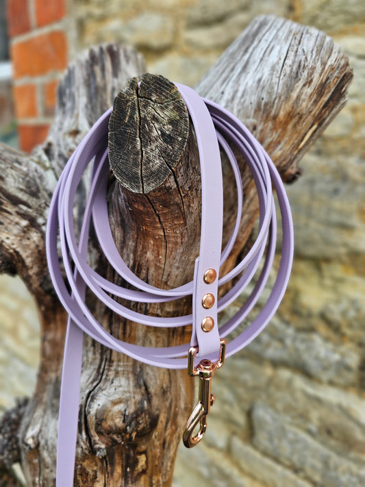 Lilac - Premium Waterproof BioThane® Horse Lunge Lines
